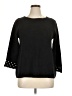 Cynthia Rowley TJX Polka Dots Black Pullover Sweater Size XL - photo 1