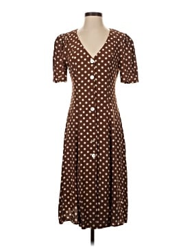 lpa brown dress Raven Cable Knit Sweater Midi Dress TAUPE / XS by Sugarlips main image 1