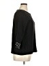 Cynthia Rowley TJX Polka Dots Black Pullover Sweater Size XL - photo 4