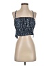 Choosy 100% Cotton Blue Sleeveless Blouse Size XS - photo 1