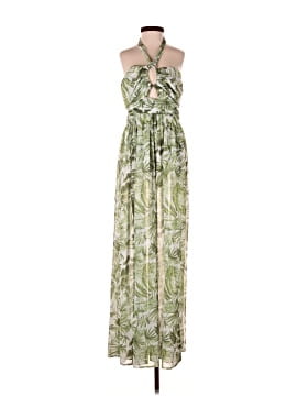 chinese dress ladies L'atiste by Amy Print Halter Dress 1x / White/Navy main image 1