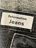 Reformation Jeans Chevron-herringbone Black Jeans Size 28 waist - photo 7