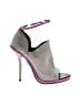 Balenciaga Color Block Gray Leather slingback Heels Size EU 38 1/2 - photo 1