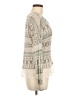 Eyeshadow Print Ivory Pullover Sweater Size M - photo 4
