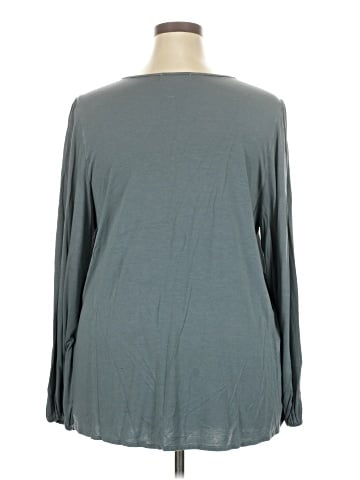 Michael Stars Long Sleeve Blouse (view 2)