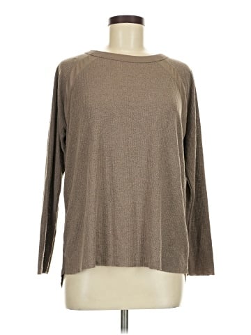 Zara W&B Collection Long Sleeve Top (view 1)
