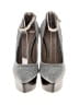 Burberry Prorsum Gray Platform ankle strap Wedges Size EU 36 - photo 2