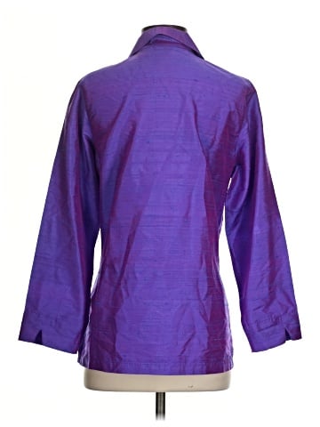 Chico's Design 3/4 Sleeve Silk Top (view 2)