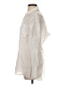 Zara Ivory Long Sleeve Button-Down Shirt Size S - photo 5