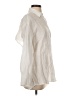 Zara Ivory Long Sleeve Button-Down Shirt Size S - photo 4