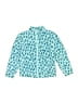 Eddie Bauer 100% Polyester Print Blue Track Jacket Size 7 - 8 - photo 1