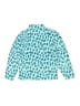 Eddie Bauer 100% Polyester Print Blue Track Jacket Size 7 - 8 - photo 2