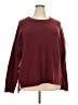 J.Crew Solid Burgundy Pullover Sweater Size 3X (estimated) - photo 1
