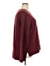 J.Crew Solid Burgundy Pullover Sweater Size 3X (estimated) - photo 4