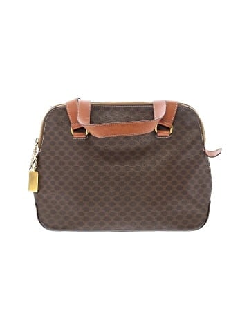 Céline Coated Canvas Macadam Handbag (view 1)