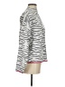 By Anthropologie Animal Print Silver Gray Pullover Sweater Size S - photo 4