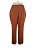 Nine West Solid Brown Casual Pants Size 16 - photo 2