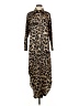 Unbranded Animal Print Brown Casual Dress Size S - photo 1