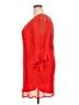 Indigo Rose 100% Polyester Red Casual Dress Size XXL (estimated) - photo 5