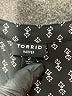 Torrid 100% Polyester Chevron-herringbone Black 3/4 Sleeve Blouse Size 2X Plus (2) - photo 7