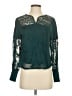 Tiny Teal Long Sleeve Blouse Size XS - photo 1