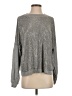 Vocal Gray Long Sleeve Top Size S - photo 1