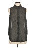 H&M 100% Polyester Tweed Gray Sleeveless Blouse Size 6 - photo 1