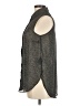 H&M 100% Polyester Tweed Gray Sleeveless Blouse Size 6 - photo 5