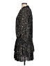 Current Air 100% Polyester Stars Black Casual Dress Size L - photo 5