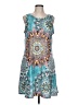 Unbranded Paisley Teal Casual Dress Size L - photo 1