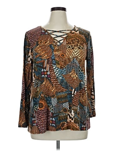 New Directions Long Sleeve Blouse (view 1)
