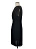 Reiss 100% Polyester Solid Black Casual Dress Size 8 - photo 5