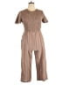 Roolee Stripes Tan Jumpsuit Size XL - photo 1