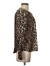 Joie 100% Viscose Animal Print Brown Long Sleeve Blouse Size S - photo 4