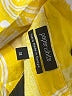 PaperWhite Paisley Yellow Long Sleeve Blouse Size 8 - photo 7