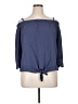 By & By Blue 3/4 Sleeve Blouse Size XL - photo 1