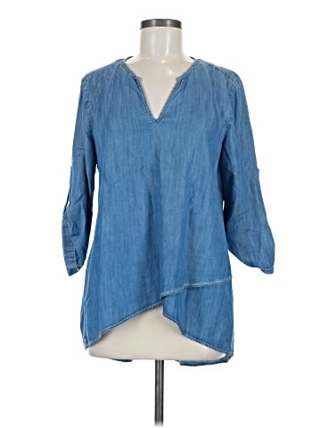 Karen Kane 3/4 Sleeve Blouse (view 1)