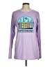Assorted Brands 100% Polyester Purple Long Sleeve T-Shirt Size M - photo 1