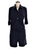 J. McLaughlin Solid Blue Romper Size L - photo 1