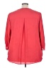 Daniel Rainn 100% Polyester Red 3/4 Sleeve Blouse Size 3X - photo 2