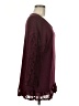 Cato Burgundy 3/4 Sleeve Top Size M - photo 4