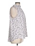 Halogen 100% Polyester White Sleeveless T-Shirt Size L - photo 4