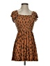 1901 Brown Short Sleeve Top Size S - photo 1