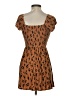 1901 Brown Short Sleeve Top Size S - photo 2