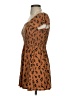 1901 Brown Short Sleeve Top Size S - photo 5