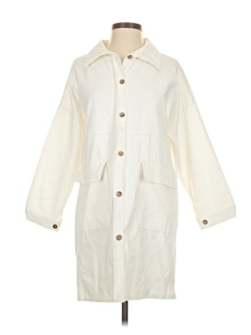 INSTYLE 3/4 Sleeve Button-Down Shirt (view 1)