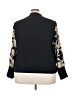 Shein Curve 100% Polyester Graphic Black Track Jacket Size 3X - photo 2