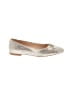 Stuart Weitzman Metallic Silver Gold Flats Size 7 1/2 - photo 1