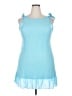 Unbranded 100% Polyester Blue Casual Dress Size 2X - photo 1