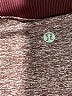 Lululemon Athletica Marled Burgundy Jacket Size 4 - photo 7